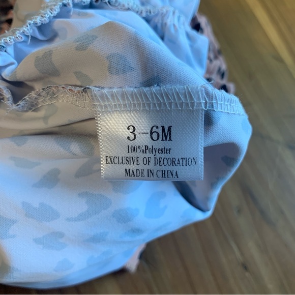 Baby Marie Nicole Clothing Mom & Me Cheetah Romper - Picture 7 of 7